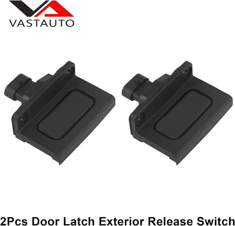 VASTAUTO C6 Door Latch Exterior Release Switch Pad Set Compatible with 2005-2013 Chevy Corvette C6 Replace# 22751230 (2Pcs) - Image 5